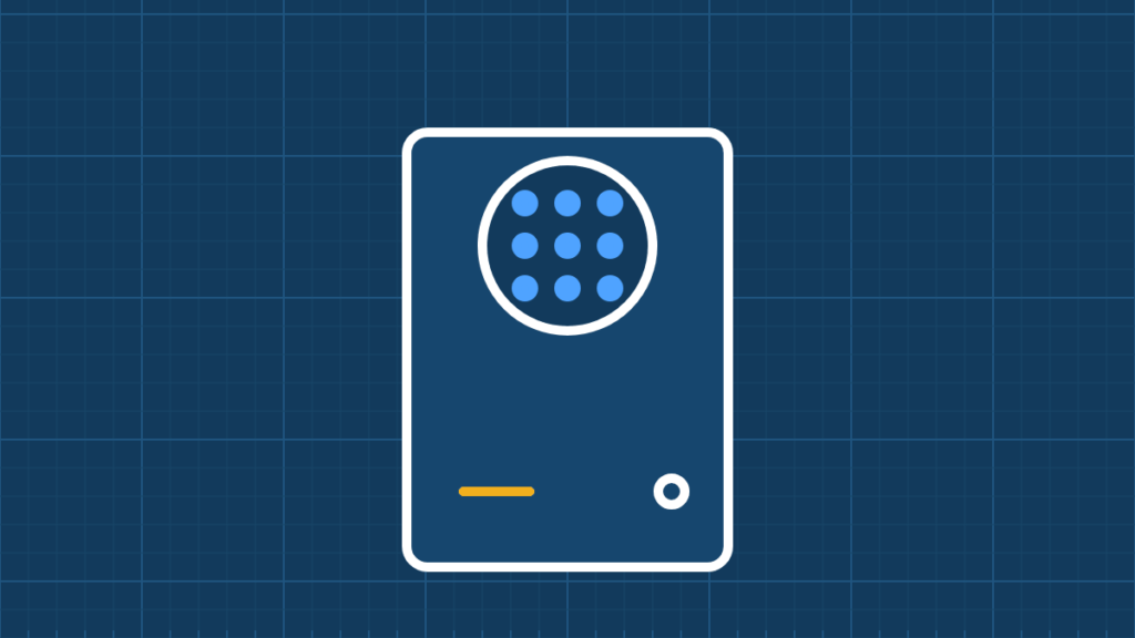 Illustration of an Xbox-style console