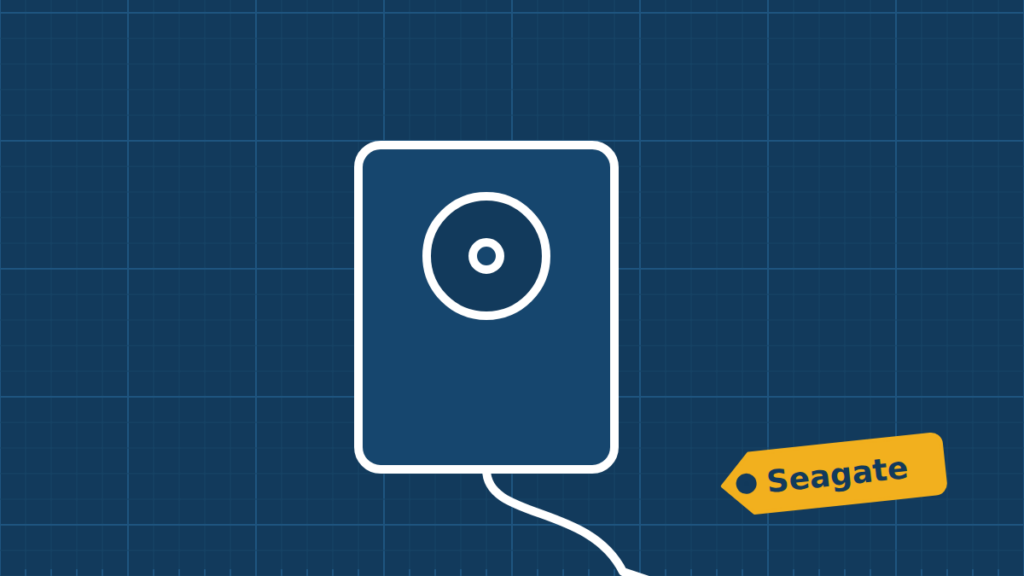 Illustration of Seagate Expansion, Backup Plus, One Touch and Ultra Touch
