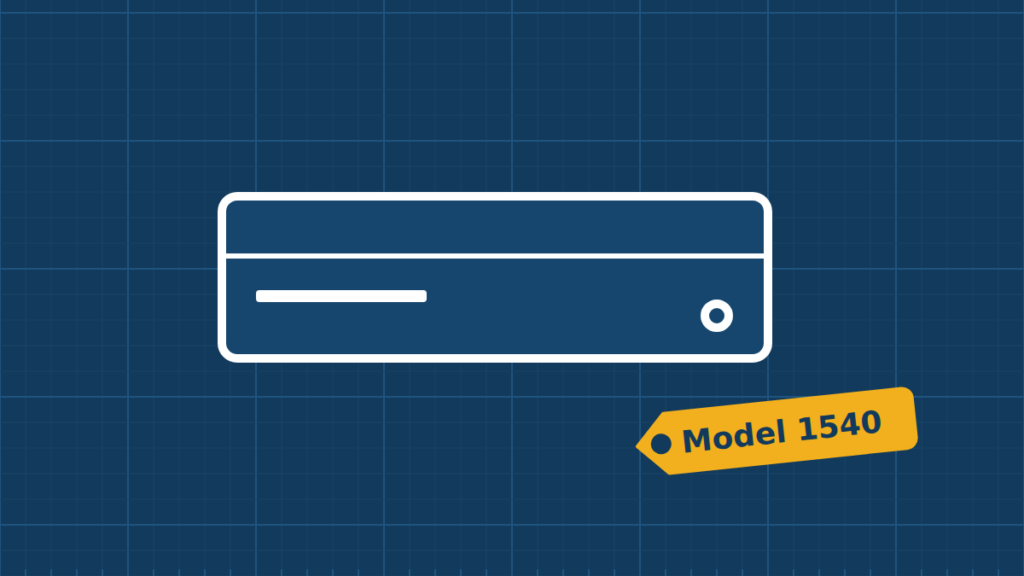 Illustration of a Xbox One original (Model 1540)