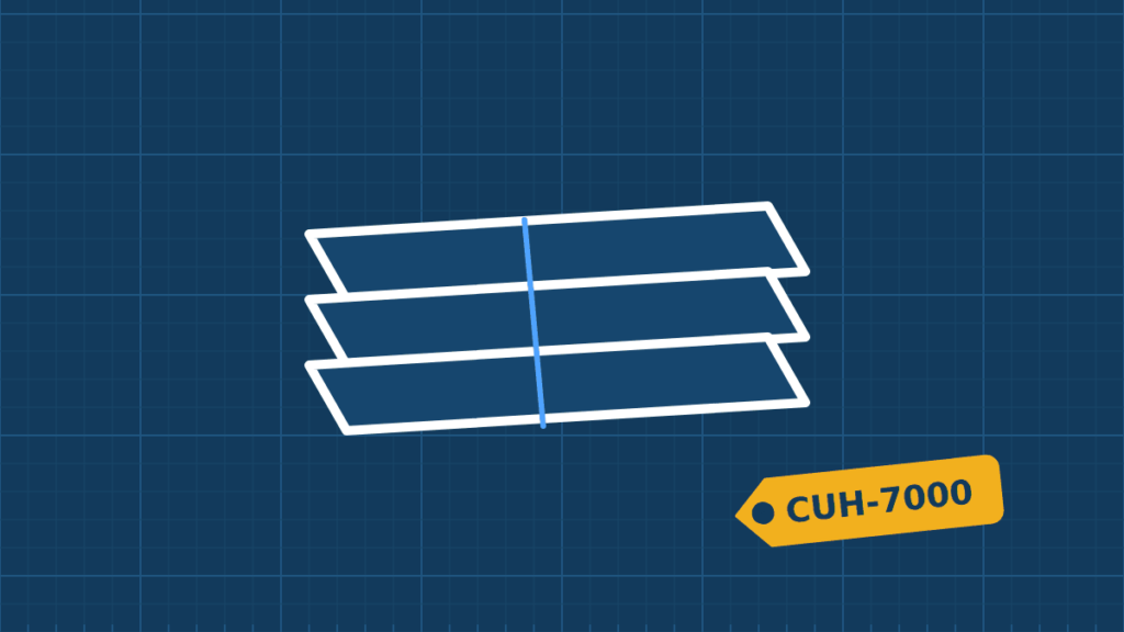 Illustration of a PS4 Pro (CUH-7000 series)