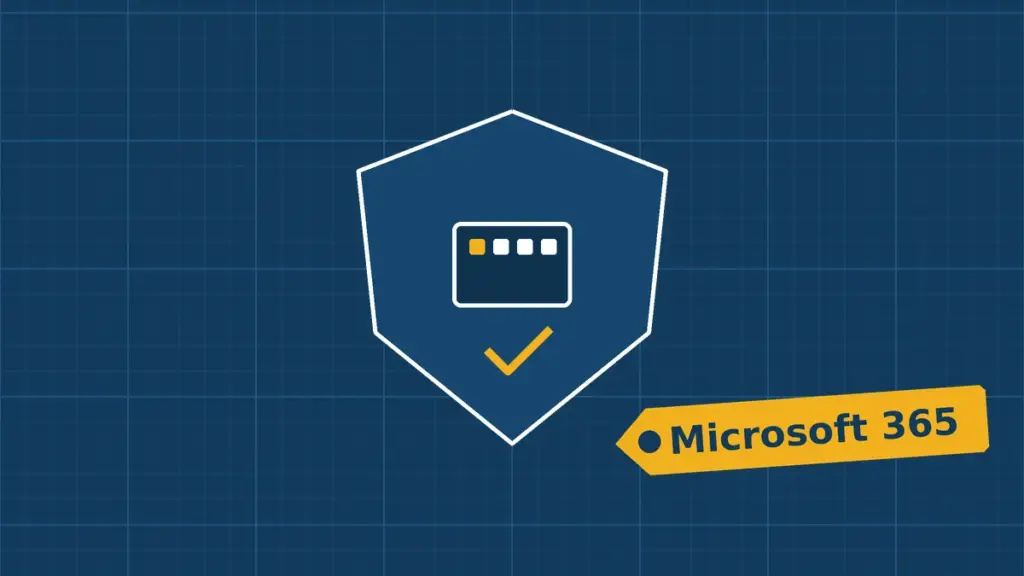 Illustration of a security shield for business email